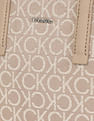 Calvin Klein Monogram Jacquard Tote Bag