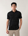 Arrow Abstract Printed Night Is Young Polo Shirt