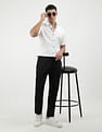 Calvin Klein Sateen Stretch Tapered Pants