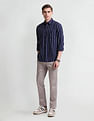 Arrow Sport Manhattan Slim Geometric Print Shirt