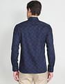 Arrow Newyork Geometric Print Slim Fit Formal Shirt
