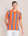 U.S. Polo Assn. Vertical Stripe Cotton Polo Shirt