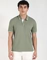Tommy Hilfiger Solid Regular-Fit Cotton Polo Shirt