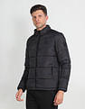 U.S. Polo Assn. Denim Co. Hooded Camouflage Puffer Jacket