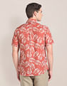 U.S. Polo Assn. Tropical Print Linen Shirt