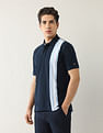 Arrow Sport Vertical Striped Regular Fit Polo Shirt