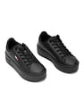 Tommy Hilfiger Lace Up Solid Platform Sneakers
