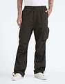 Flying Machine Mid Rise Loose Fit Cargo Pants