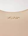 Tommy Hilfiger Solid Beige Pu Shoulder Bag