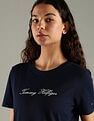 Tommy Hilfiger Embroidered Logo Regular Fit Cotton T-Shirt