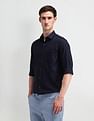 Arrow Textured Cotton Shirt