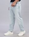 Tommy Hilfiger Light-Wash Relaxed-Fit Mid Rise Jeans
