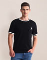 U.S. Polo Assn. Tipped Neck Slim T-Shirt