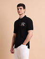 U.S. Polo Assn. Denim Co. Brand Printed Muscle Fit Polo Shirt