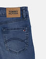 Tommy Hilfiger Kids Girls Solid Regular-Fit Cotton Shorts