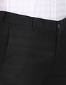 Arrow Newyork Horizontal Stripe Herringbone Trousers