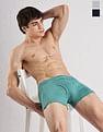 Calvin Klein Underwear Solid Multi Low Rise Trunks - Pack Of - 3