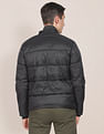 U.S. Polo Assn. Detachable Hood Nylon Solid Puffer Jacket