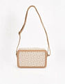 Tommy Hilfiger Logo Brown Polyester Sling Bag