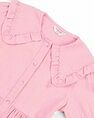 U.S. Polo Assn. Kids Girls Cape Collar Solid Mini Dress