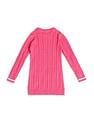 U.S. Polo Assn. Kids Girls Cable Knit Sweater