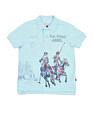 U.S. Polo Assn. Kids Boys Graphic Printed Pure Cotton Polo Shirt