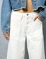 Flying Machine Women High Rise Wide Leg Jeans