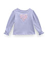 U.S. Polo Assn. Kids Girls Flip Sequin Cotton T-Shirt