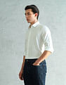 Arrow Newyork Slim Fit Smart Satin Shirt