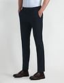 Arrow Slim Fit Mid Rise Trousers
