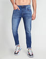 Flying Machine Slim Tapered Fit Stone Wash Authentic Signature Jeans