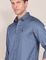 U.S. Polo Assn. Satin Dobby Solid Shirt
