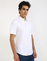 Calvin Klein Solid Stretch Slim Fit Shirt
