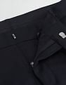 Arrow Slim Fit Solid Trousers