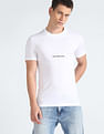 Calvin Klein Transitional Cotton Solid T-Shirt