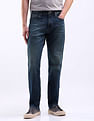 Flying Machine Freddie Slim Straight Fit Stone Wash Jeans