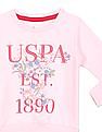 U.S. Polo Assn. Kids Crew Neck Printed Sweatshirt