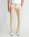 Arrow Sport Slim Fit Patterned Dobby Trousers