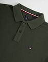 Arrow Sports Striped Tape Solid Polo Shirt
