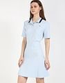 Tommy Hilfiger Cotton Polo Collar T-Shirt Dress