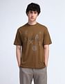 Flying Machine Cotton Relaxed Fit T-Shirt