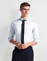Arrow Vertical Stripe Cotton Shirt