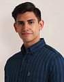 U.S. Polo Assn. Button Down Collar Vertical Stripe Shirt