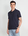 Flying Machine Solid Pique Polo Shirt