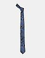 Arrow Men Blue Patterned Weave Tie