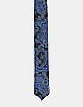 Arrow Men Blue Patterned Weave Tie