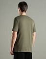 Tommy Hilfiger Solid Regular Fit Cotton T-Shirt