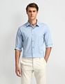 Arrow Newyork Brooklyn Fit Vertical Striped Shirt