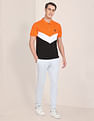 U.S. Polo Assn. Colour Block Cotton Polo Shirt