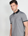 Arrow Horizontal Stripe Polo Shirt